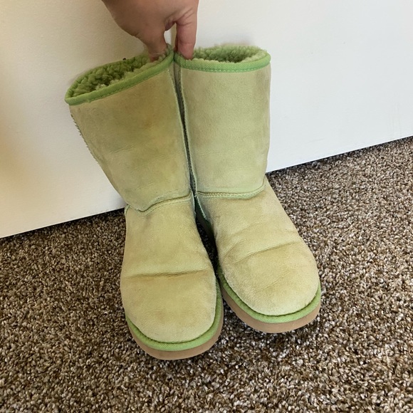 UGG Shoes - Size 10 short green Ugg boots